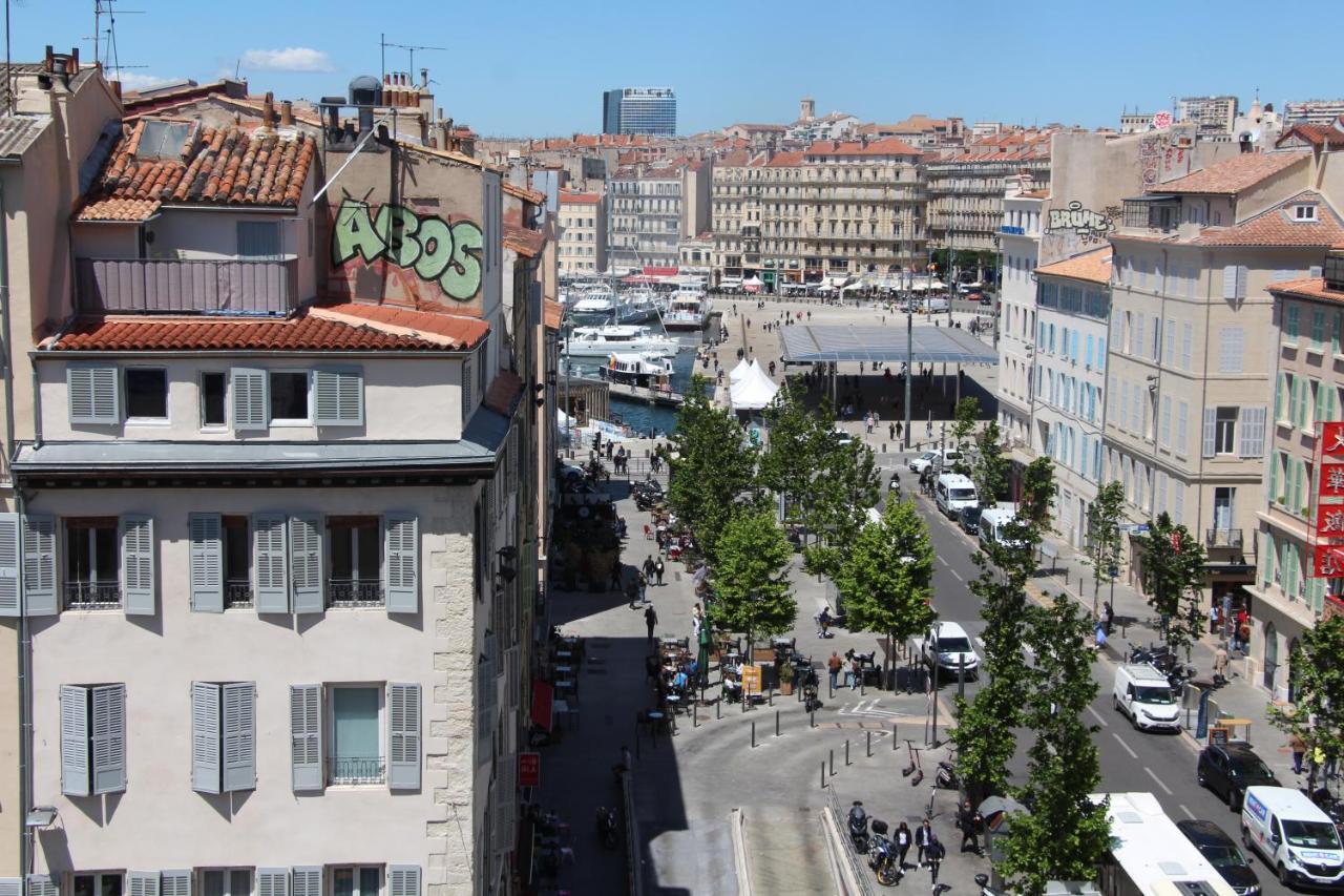 Superbe Duplex Avec Vue Imprenable Sur Le Vieux Port Apartment Marseille Exterior photo